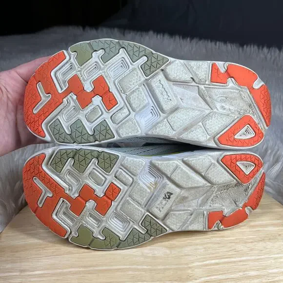 Hoka One One Clifton 5 Running Shoe Womens Sz 7.5 Cushioned Vapor Blue Iron Gray - Picture 7 of 16